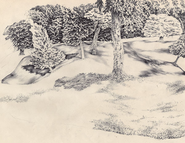 Sketch: Waterlow Park